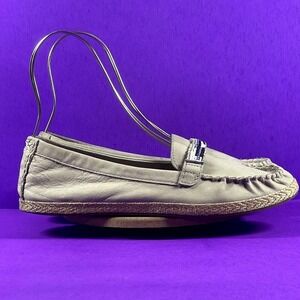 UGG Women's Gray Rozie Serape Beads 1011176 Moccasin Shoes Size 8.5